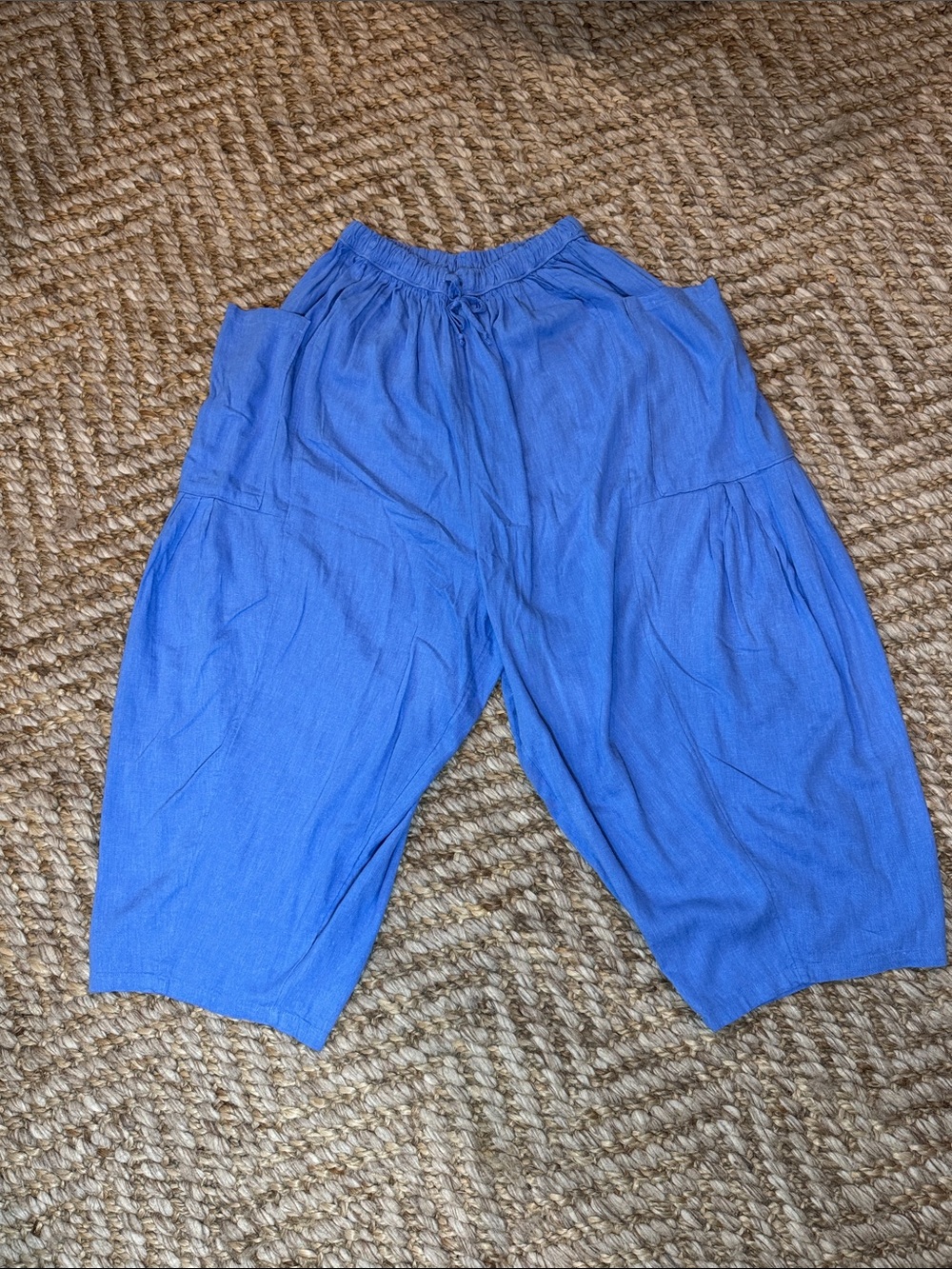 Free People Quinn pants - blue - size Small